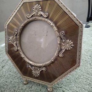 Vintage art terra graphics picture frame